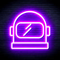 advpro-astronaut-helmet-ultra-bright-led-neon-sign-fnu0269 - Purple