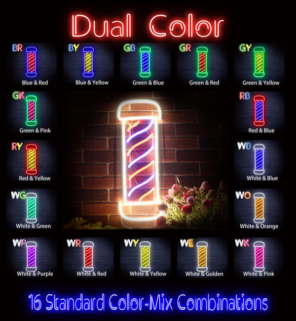 advpro-barber-pole-ultra-bright-led-neon-sign-fnu0270 - Dual-Color
