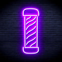 advpro-barber-pole-ultra-bright-led-neon-sign-fnu0270 - Purple