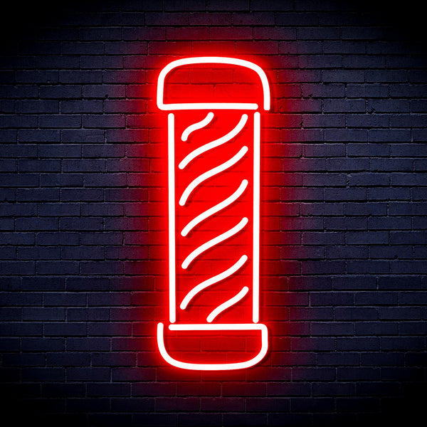 advpro-barber-pole-ultra-bright-led-neon-sign-fnu0270 - Red