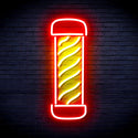 advpro-barber-pole-ultra-bright-led-neon-sign-fnu0270 - Red & Yellow
