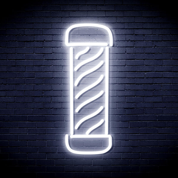 advpro-barber-pole-ultra-bright-led-neon-sign-fnu0270 - White