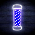 advpro-barber-pole-ultra-bright-led-neon-sign-fnu0270 - White & Blue