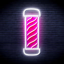 advpro-barber-pole-ultra-bright-led-neon-sign-fnu0270 - White & Pink