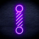 advpro-barber-pole-ultra-bright-led-neon-sign-fnu0271 - Purple