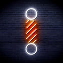 advpro-barber-pole-ultra-bright-led-neon-sign-fnu0271 - White & Orange