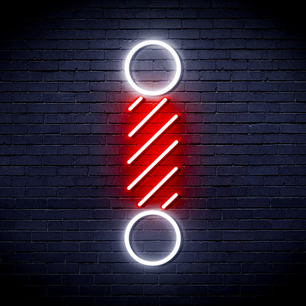 advpro-barber-pole-ultra-bright-led-neon-sign-fnu0271 - White & Red