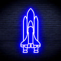advpro-spaceship-ultra-bright-led-neon-sign-fnu0273 - Blue