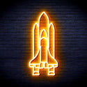 advpro-spaceship-ultra-bright-led-neon-sign-fnu0273 - Golden Yellow