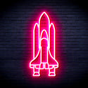 advpro-spaceship-ultra-bright-led-neon-sign-fnu0273 - Pink