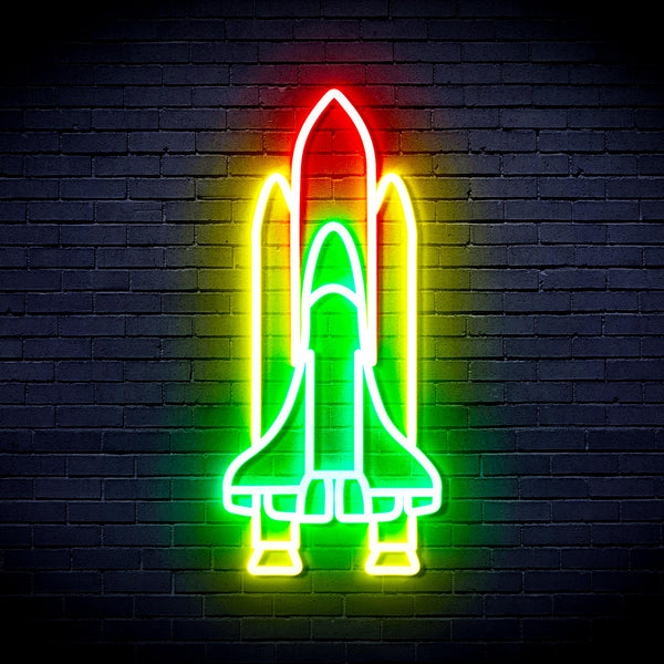 advpro-spaceship-ultra-bright-led-neon-sign-fnu0273 - Multi-Color 2