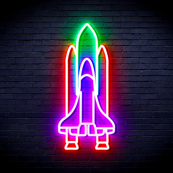 advpro-spaceship-ultra-bright-led-neon-sign-fnu0273 - Multi-Color 4