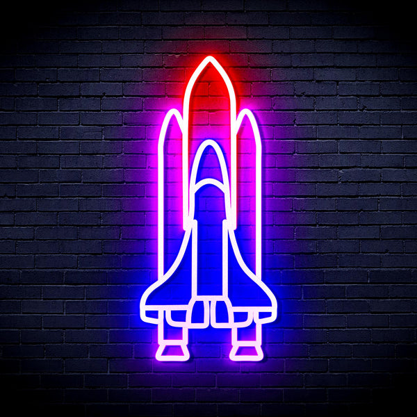 advpro-spaceship-ultra-bright-led-neon-sign-fnu0273 - Multi-Color 7