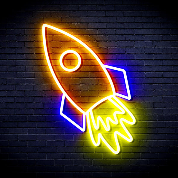 advpro-rocket-ultra-bright-led-neon-sign-fnu0274 - Multi-Color 8
