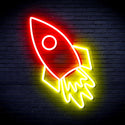 advpro-rocket-ultra-bright-led-neon-sign-fnu0274 - Red & Yellow