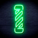 advpro-barber-pole-ultra-bright-led-neon-sign-fnu0276 - Green