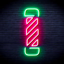 advpro-barber-pole-ultra-bright-led-neon-sign-fnu0276 - Green & Pink