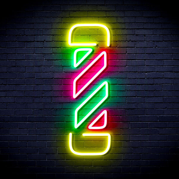 advpro-barber-pole-ultra-bright-led-neon-sign-fnu0276 - Multi-Color 3
