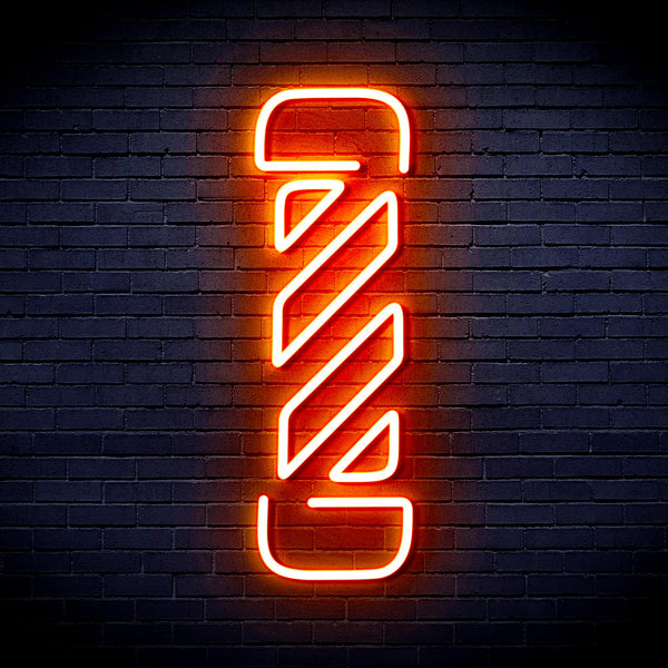 advpro-barber-pole-ultra-bright-led-neon-sign-fnu0276 - Orange
