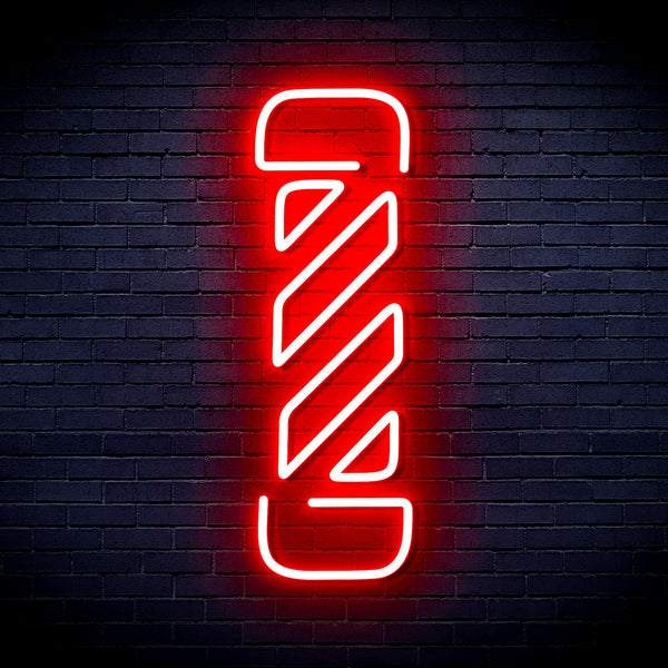 advpro-barber-pole-ultra-bright-led-neon-sign-fnu0276 - Red