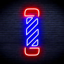 advpro-barber-pole-ultra-bright-led-neon-sign-fnu0276 - Red & Blue