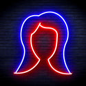 advpro-lady-hair-style-ultra-bright-led-neon-sign-fnu0277 - Red & Blue