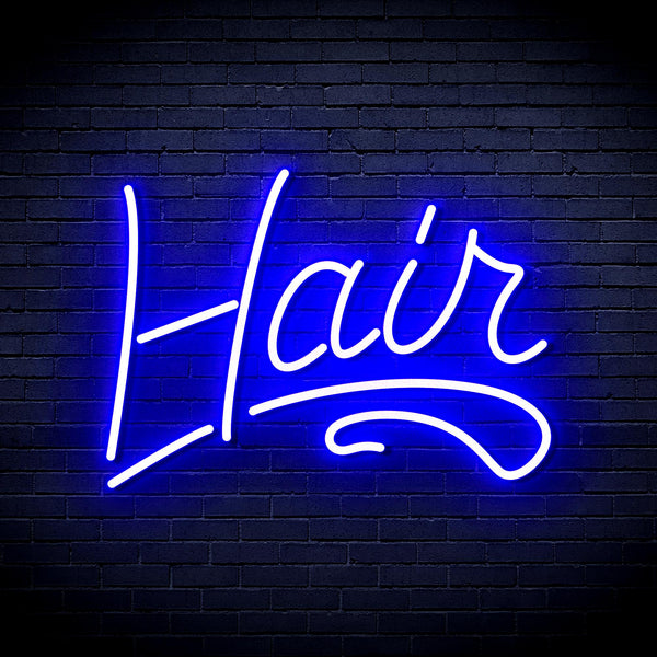 advpro-hair-ultra-bright-led-neon-sign-fnu0279 - Blue