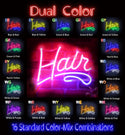advpro-hair-ultra-bright-led-neon-sign-fnu0279 - Dual-Color
