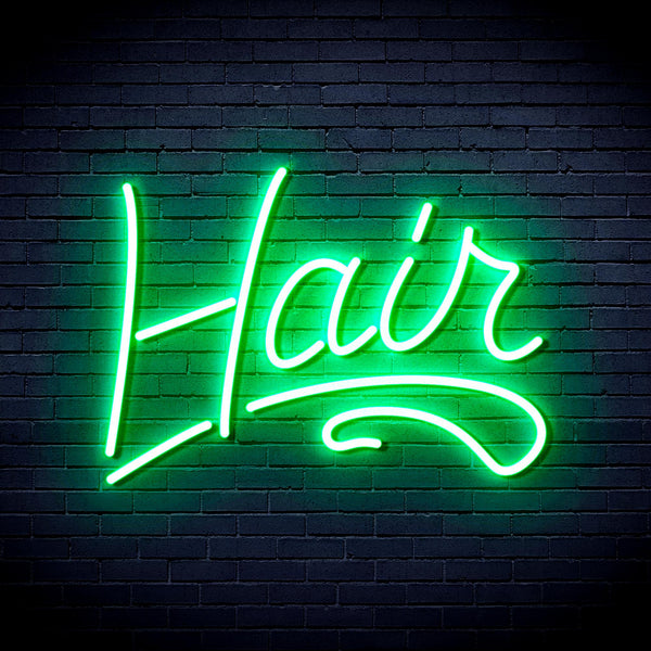 advpro-hair-ultra-bright-led-neon-sign-fnu0279 - Green