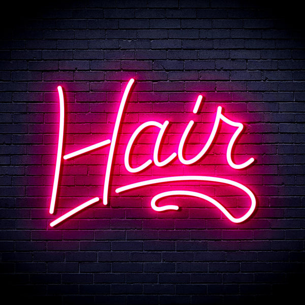 advpro-hair-ultra-bright-led-neon-sign-fnu0279 - Pink
