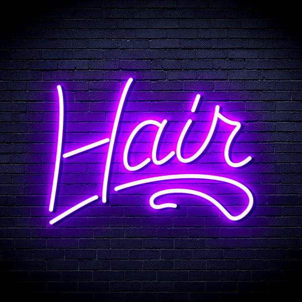 advpro-hair-ultra-bright-led-neon-sign-fnu0279 - Purple