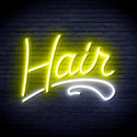 advpro-hair-ultra-bright-led-neon-sign-fnu0279 - White & Yellow
