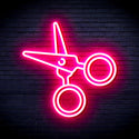 advpro-scissors-ultra-bright-led-neon-sign-fnu0282 - Pink