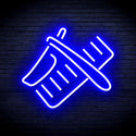 advpro-shavers-and-comb-ultra-bright-led-neon-sign-fnu0286 - Blue