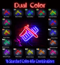 advpro-shavers-and-comb-ultra-bright-led-neon-sign-fnu0286 - Dual-Color