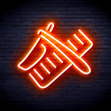 advpro-shavers-and-comb-ultra-bright-led-neon-sign-fnu0286 - Orange