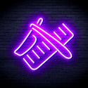 advpro-shavers-and-comb-ultra-bright-led-neon-sign-fnu0286 - Purple