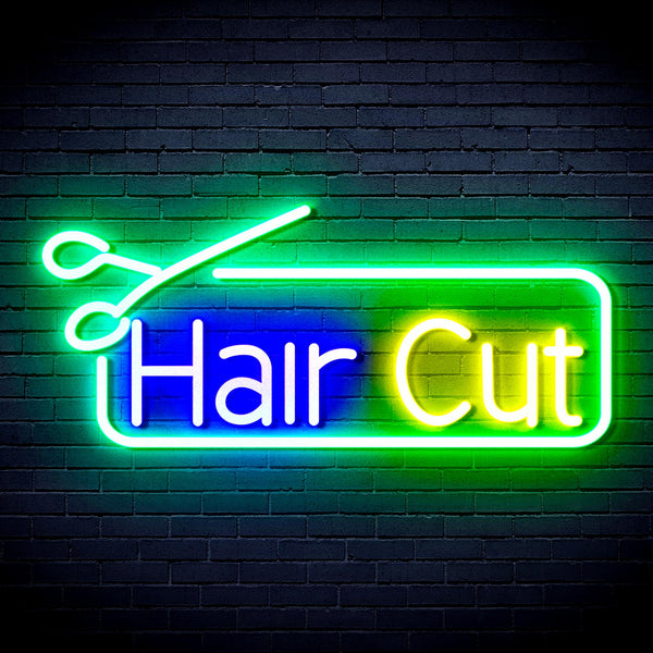 advpro-hair-cut-with-scissors-ultra-bright-led-neon-sign-fnu0287 - Multi-Color 6