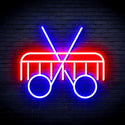 advpro-scissors-and-comb-ultra-bright-led-neon-sign-fnu0288 - Blue & Red