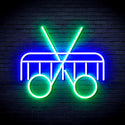 advpro-scissors-and-comb-ultra-bright-led-neon-sign-fnu0288 - Green & Blue