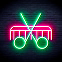 advpro-scissors-and-comb-ultra-bright-led-neon-sign-fnu0288 - Green & Pink