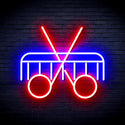 advpro-scissors-and-comb-ultra-bright-led-neon-sign-fnu0288 - Red & Blue
