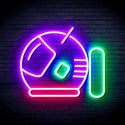 advpro-astronaut-helmet-ultra-bright-led-neon-sign-fnu0292 - Multi-Color 2