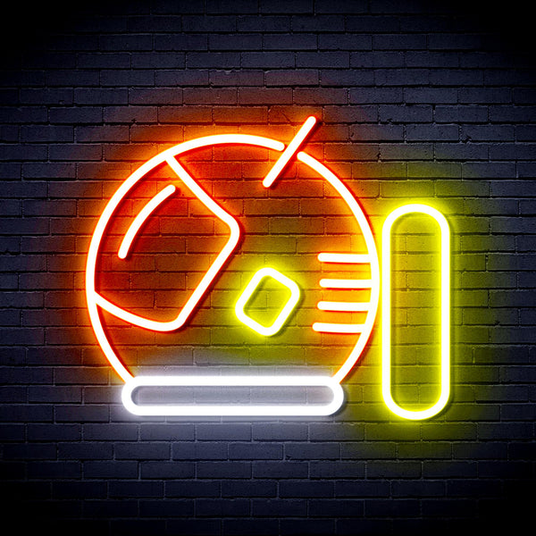 advpro-astronaut-helmet-ultra-bright-led-neon-sign-fnu0292 - Multi-Color 6