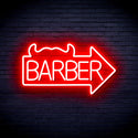 advpro-barber-sign-with-arrow-ultra-bright-led-neon-sign-fnu0294 - Red