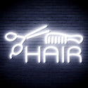 advpro-hair-barber-sign-ultra-bright-led-neon-sign-fnu0295 - White