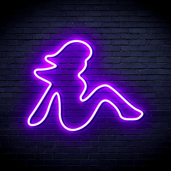 advpro-sexy-lady-ultra-bright-led-neon-sign-fnu0297 - Purple