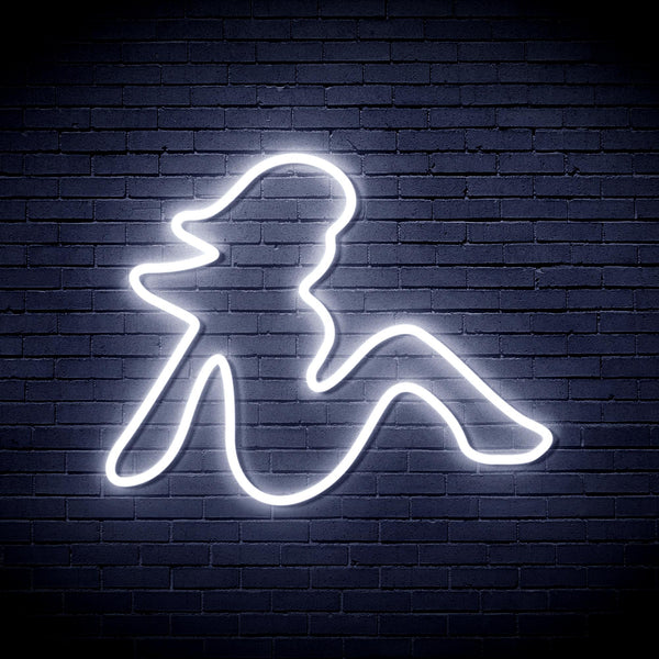 advpro-sexy-lady-ultra-bright-led-neon-sign-fnu0297 - White