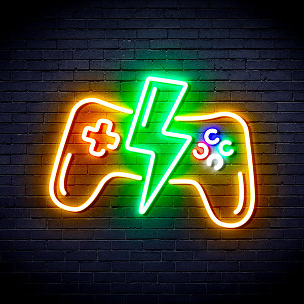 advpro-gamepad-ultra-bright-led-neon-sign-fnu0299 - Multi-Color 7
