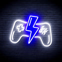 advpro-gamepad-ultra-bright-led-neon-sign-fnu0299 - White & Blue